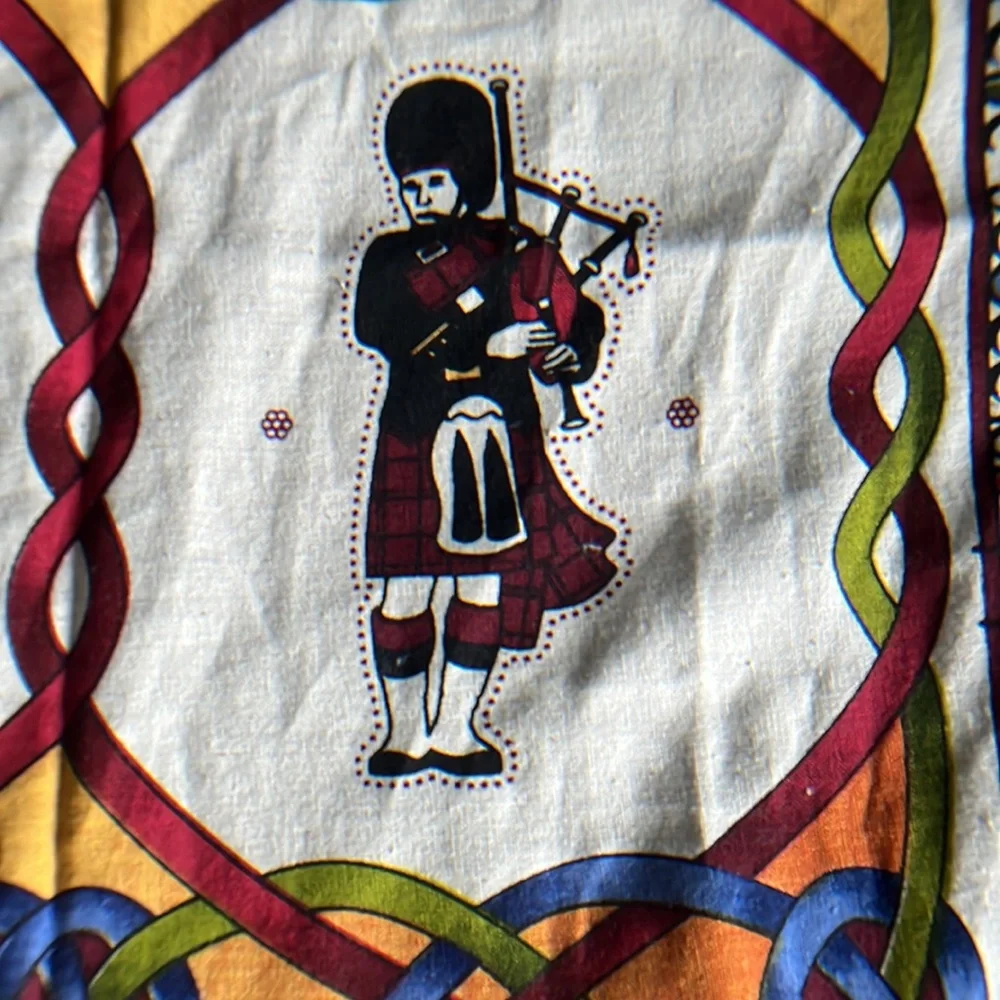 Scottish Tea Towel Clara Crafts - New without Tags